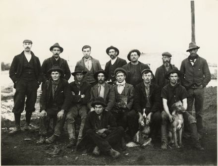 Flax workers