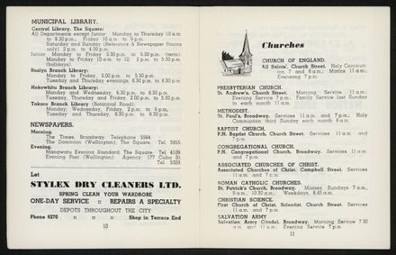 Palmerston North Diary: May 1958 7