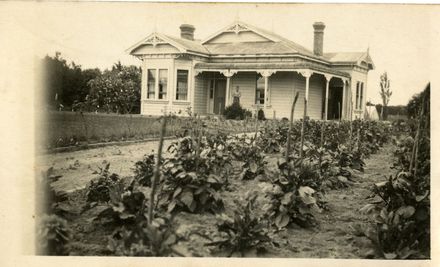 The Shailer Home and Dahlia Patch