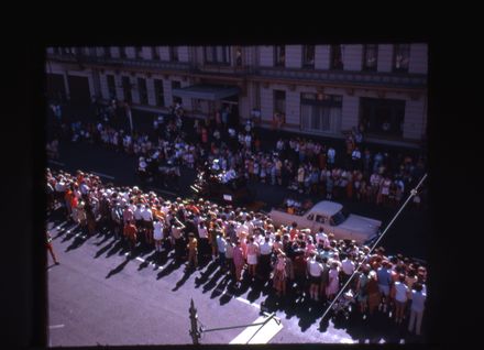 Centennial Parade from the Municipal Chambers building - Resource cover image