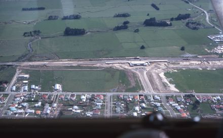 Aerial featuring Railway station and Matthews Avenue