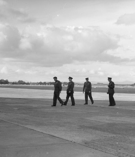 Field Marshall Bernard Montgomery Arrives at Ohakea Airbase