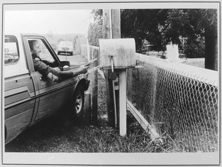 Bruce Jones on His Rural Mail Delivery Round