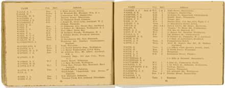 Wellington Infantry Regiment 1914-1918 booklet - 32