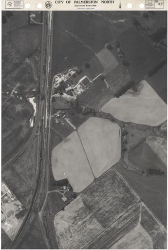 Aerial Map, 1986 - 8-7