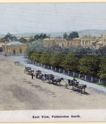 Carriages Drive Through The Square