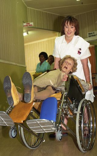 Madge visits the children's ward