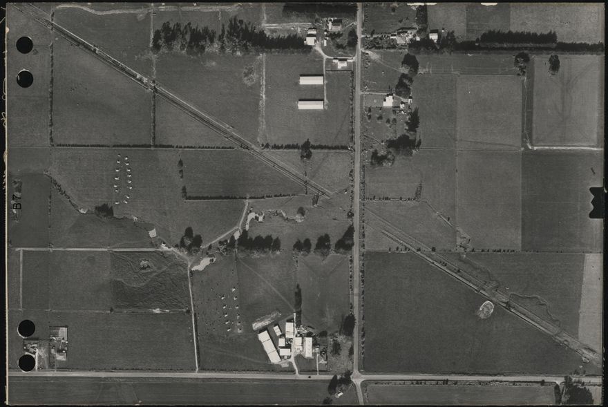 Aerial map, 1966 - B7