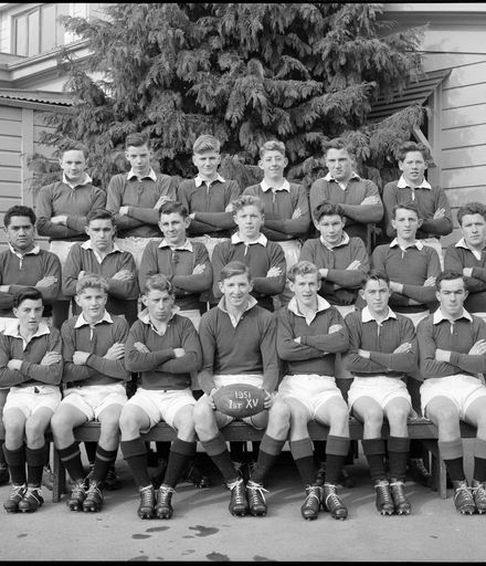 1st XV Rugby Team, Palmerston North Technical High School