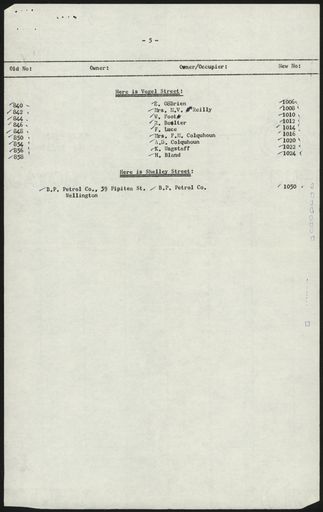 Street Renumbering Guide: Page 298