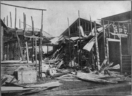 Pegdens furniture factory fire, The Square