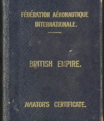 British Empire Aviator's Certificate