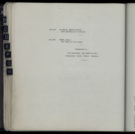 Memorial Book Register