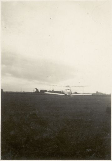 ZK-ABZ Airplane in Palmerston North, c1922-1923