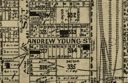 Andrew Young Street, Name and History