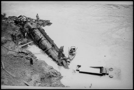 Train Derailment in the Manawatu Gorge