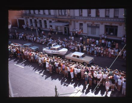 Centennial Parade from the Municipal Chambers building