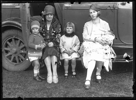 Unidentified family group