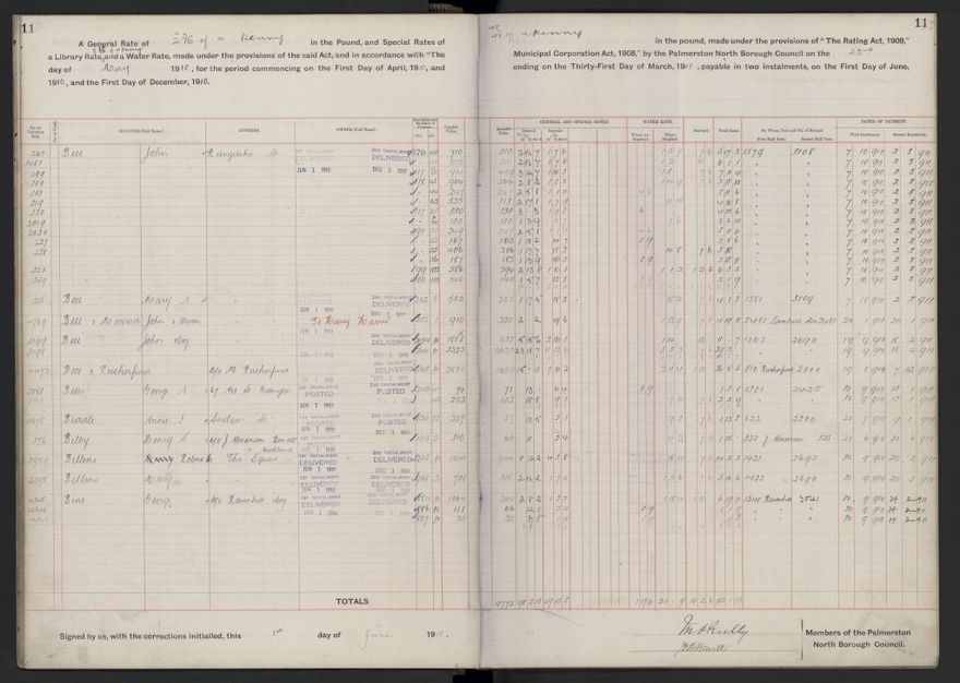 Rate book, 1910-1911 - 2021Pa_PNCC2-23-2-V18_033999-0014