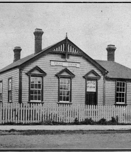 Old Wooden Police Station in Church Street East, Palmerston North