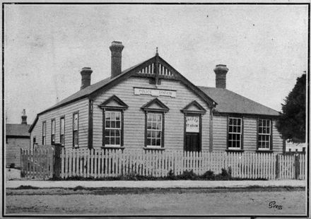 Old Wooden Police Station in Church Street East, Palmerston North