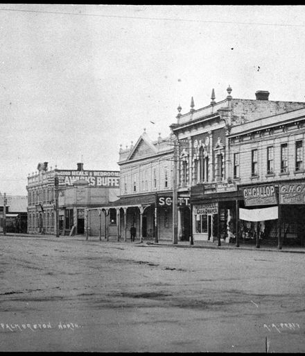 A view of Rangitikei Street from the Square