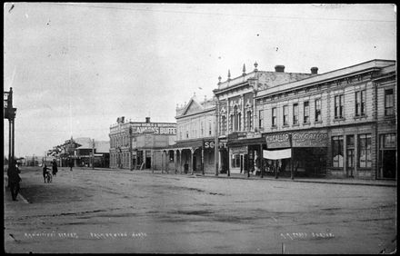 A view of Rangitikei Street from the Square
