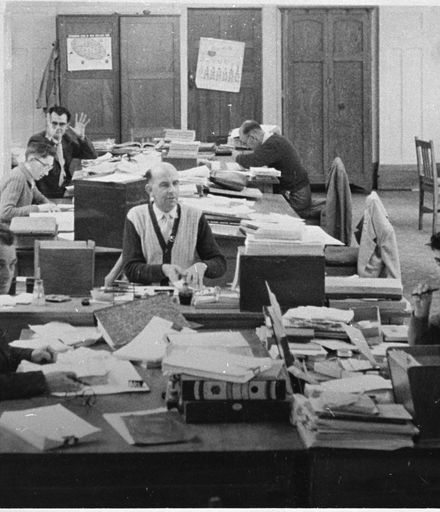 Palmerston North City Council treasury staff at work