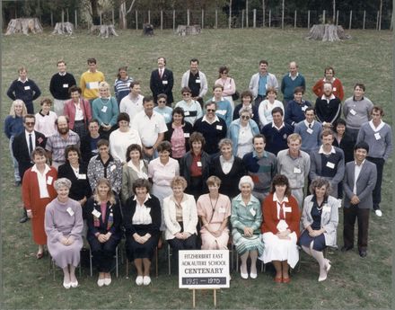 Fitzherbert East / Aokautere School Centenary - Former pupils, 1951 to 1970