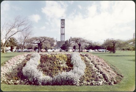 Floral garden in The Square