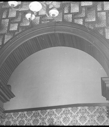 Hall archway at 'Waimarama', 46 Alfred Street