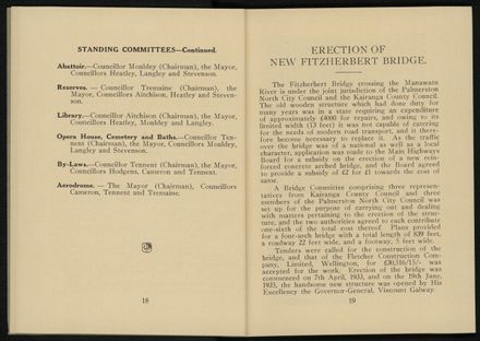 City of Palmerston North Municipal Hand Book 1937 11