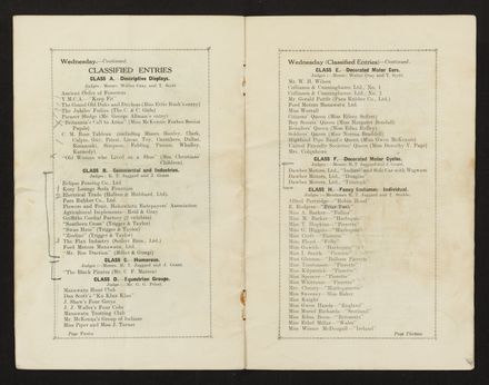 Palmerston North 1927 Jubilee Souvenir Programme 8