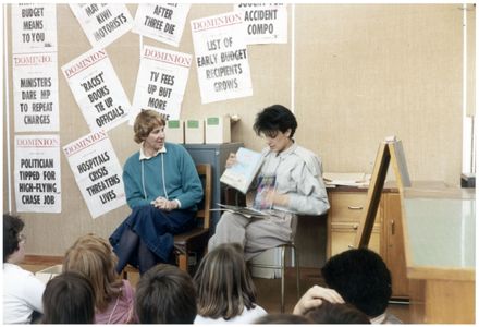 Mrs Gatenby and Miss W McCleay of Dunmore Press - Resource cover image
