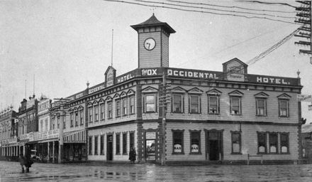 Occidental Hotel, corner of Fitzherbert Avenue and The Square