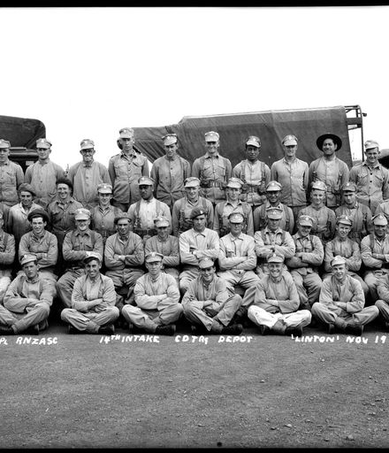A. Platoon, Royal New Zealand Army Service Corp, 14th Intake, Central District Training Depot, Linton