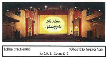 "In the Spotlight" - the magazine of the Friends of the Regent (Theatre) - Resource cover image