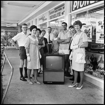 [Television won at Pioneer Shopping Centre] - Resource cover image