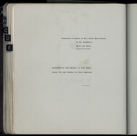 Memorial Book Register