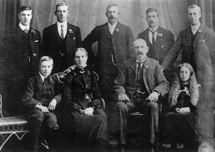 Carl Andreas Anderson and family