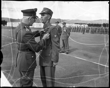 "Brigadier G.P. Cade, D.S.O., Medal Presentation" at Linton Camp