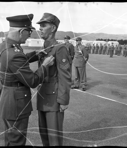 "Brigadier G.P. Cade, D.S.O., Medal Presentation" at Linton Camp