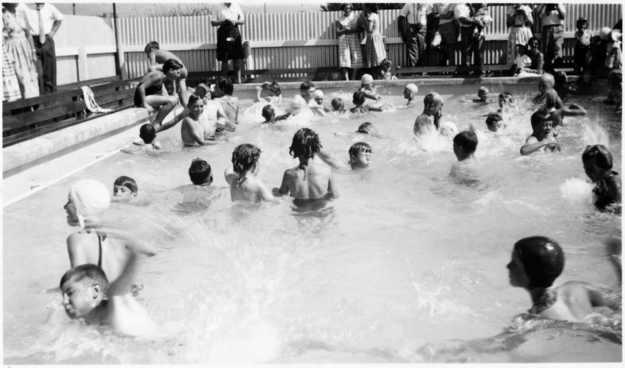 Ashhurst School, Opening of the School Baths