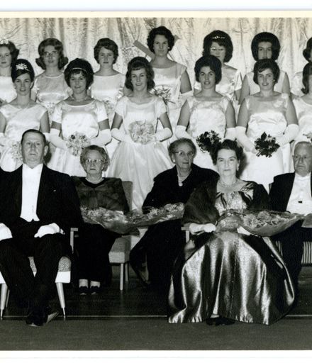 Grand Masonic Ball debutantes and offical party