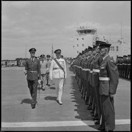 "Governor-General Inspects Guard" Ohakea