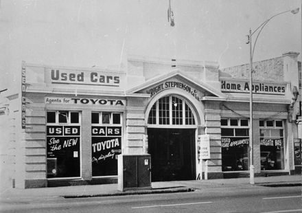 Wright, Stephenson & Co. Ltd, corner of Grey and Rangitikei Streets