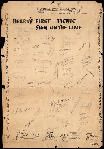 Berry Engineering's First Picnic - signatures - Resource cover image