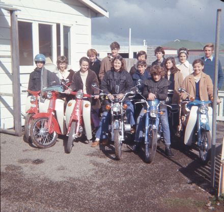 Palmerston North Motorcycle Training School - Class 114 - July 1971