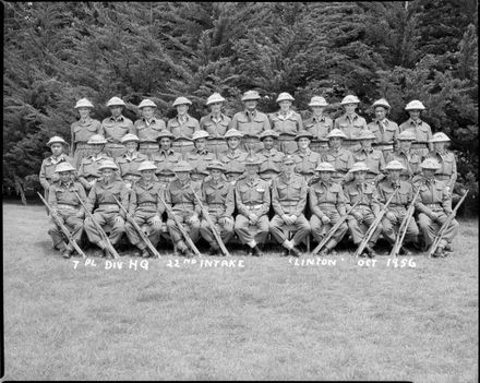 7th Platoon, Divisional Headquarters, 22nd Intake, Central District Training Depot, Linton - Resource cover image