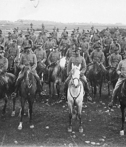 A unit of Mounted Rifles